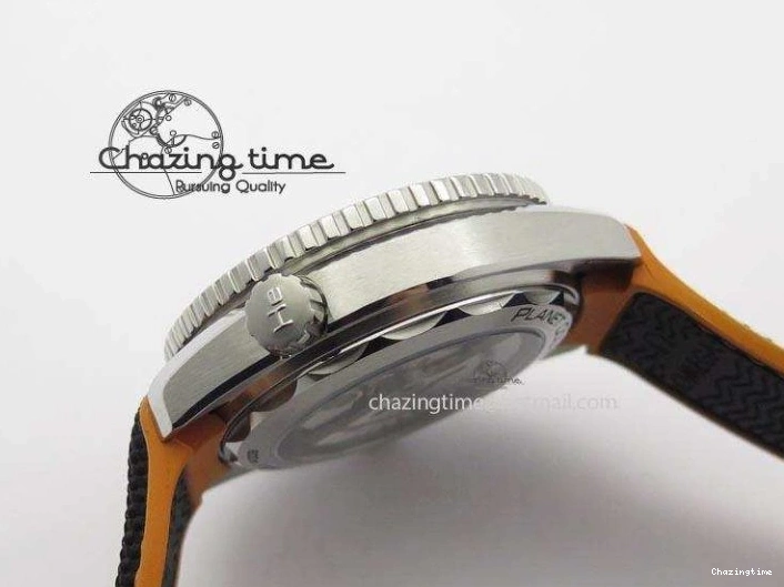 0102 ComfortFit 2016 Planet Ocean 45mm SS JHF Gray Dial On Nylon Strap A 8226